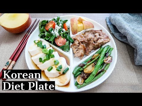 Korean Diet Plate - No Rice!