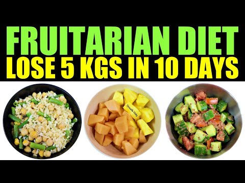 Fruit Diet To Lose Weight | Lose 5Kg In 10 Days | Fruitarian Diet For Weight Loss