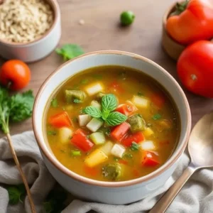 Classic Vegetable Detox Soup